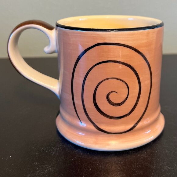 Set of 2 Vintage Hand-Painted in Thailand Mugs Made for Herman Dodge & Son, Inc - Picture 2 of 12